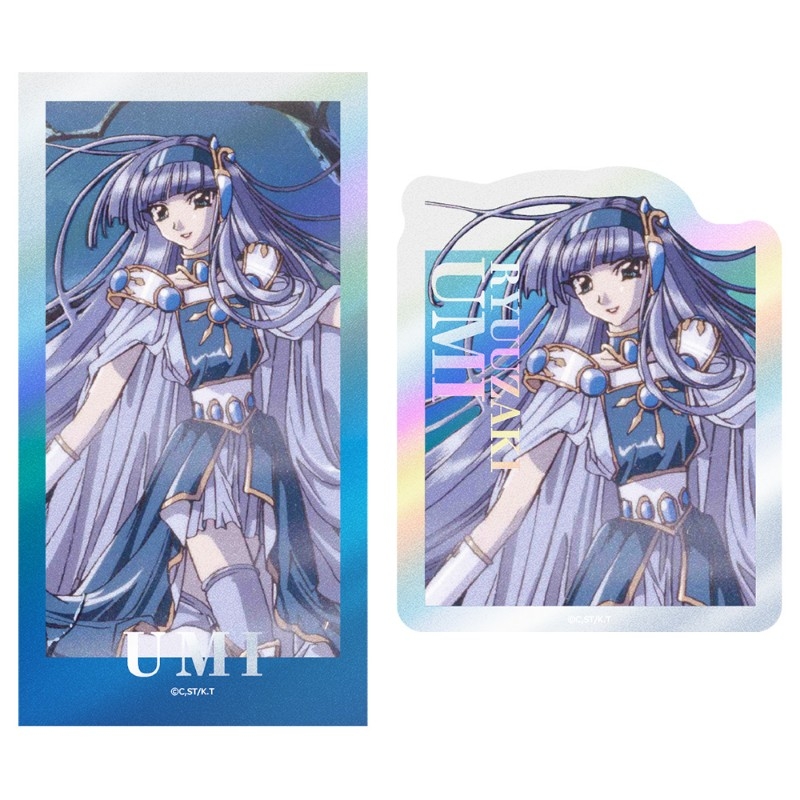 魔法騎士レイアース キャラキラステッカーセット 龍咲 海 Vol.1 - AniSmile