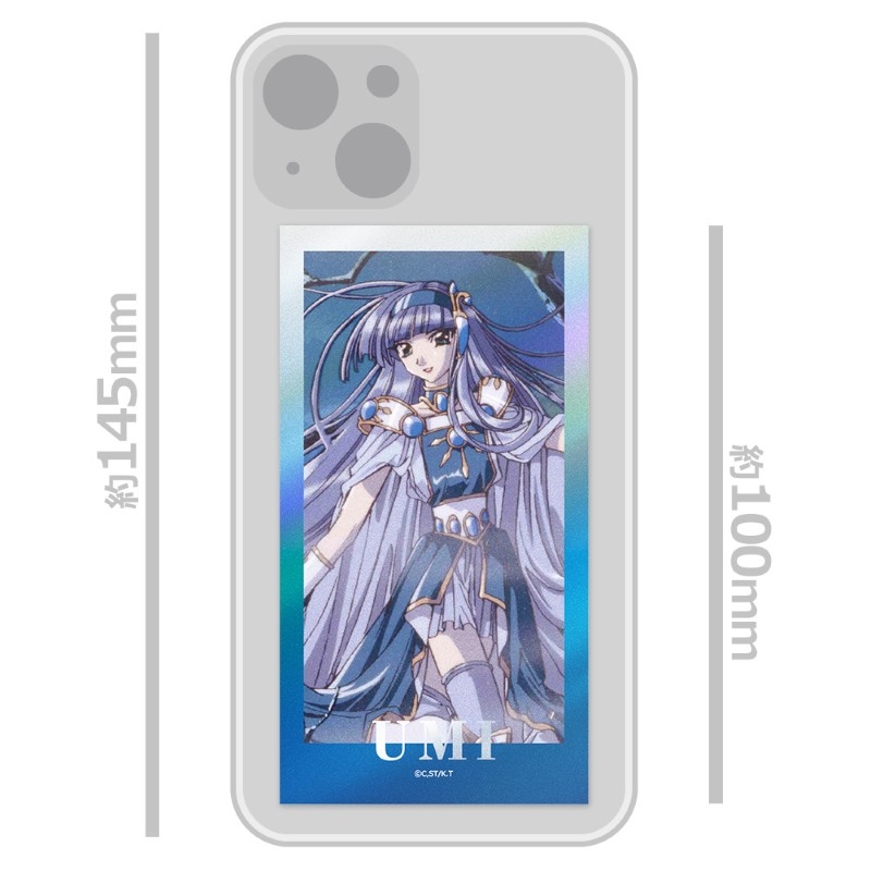 魔法騎士レイアース キャラキラステッカーセット 龍咲 海 Vol.1 图片 3 | AniSmile