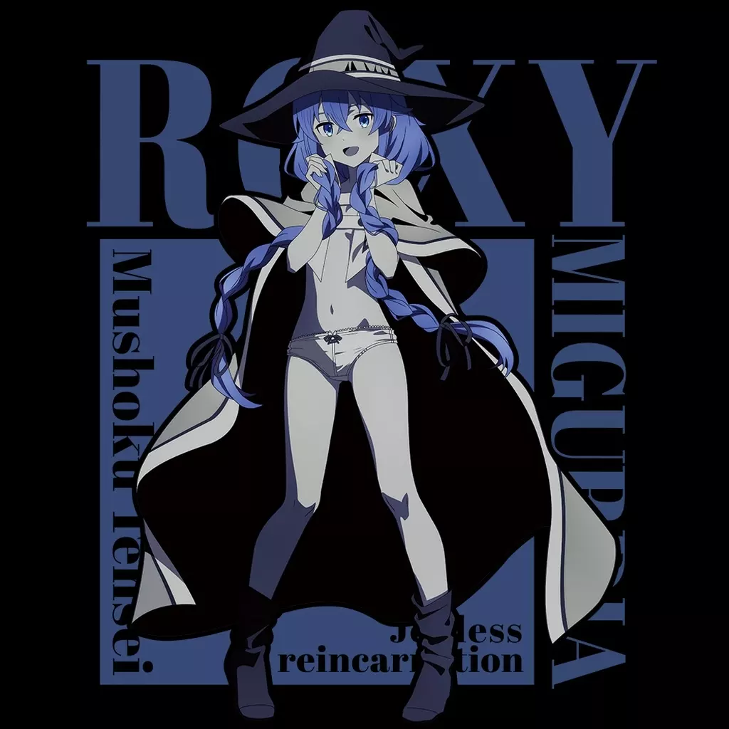 無職転生Ⅱ ～異世界行ったら本気だす～ Tシャツ[ロキシー・ミグルディア] XLサイズ【描き下ろし】 画像 2 | AniSmile