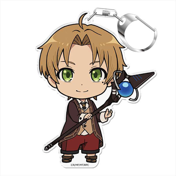 無職転生 ~異世界行ったら本気だす~ ぷにこれ!キーホルダー(スタンド付) ルーデウス・グレイラット - 公式商品画像 | AniSmile