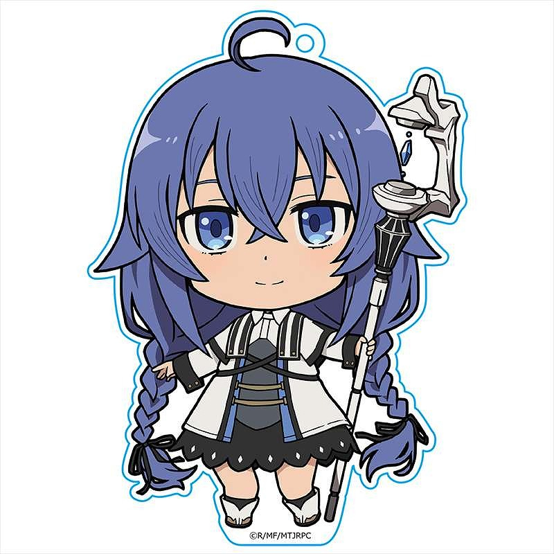 無職転生 ~異世界行ったら本気だす~ ぷにこれ!キーホルダー(スタンド付) ロキシー・ミグルディア - 公式商品画像 | AniSmile