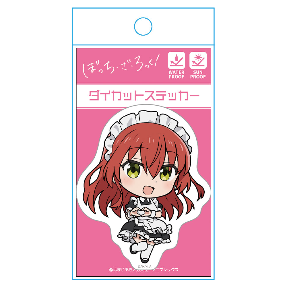 ぼっち・ざ・ろっく! ダイカットステッカー 喜多郁代 メイド服ver. 画像 4 | AniSmile