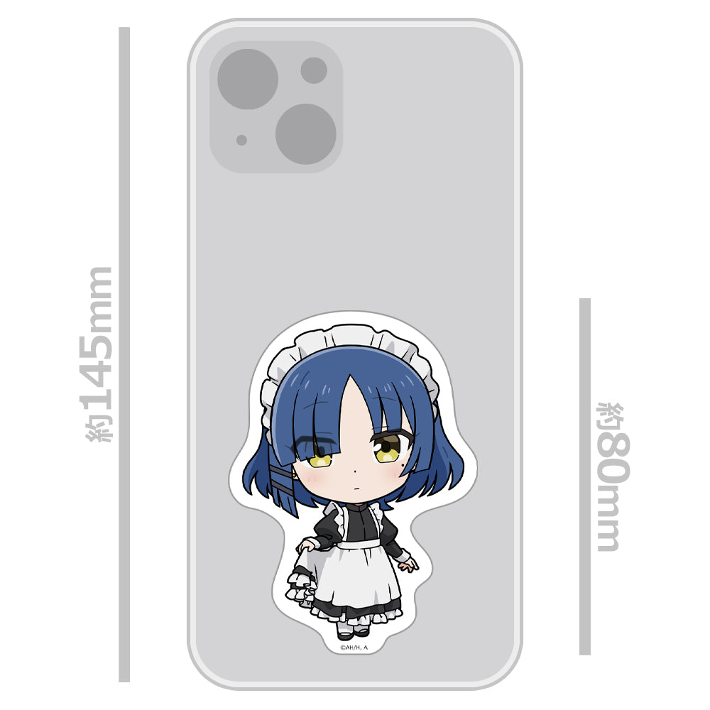 ぼっち・ざ・ろっく! ダイカットステッカー 山田リョウ メイド服ver. 画像 3 | AniSmile