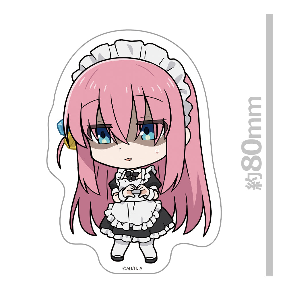 ぼっち・ざ・ろっく! ダイカットステッカー 後藤ひとり メイド服ver. Image 2 | AniSmile