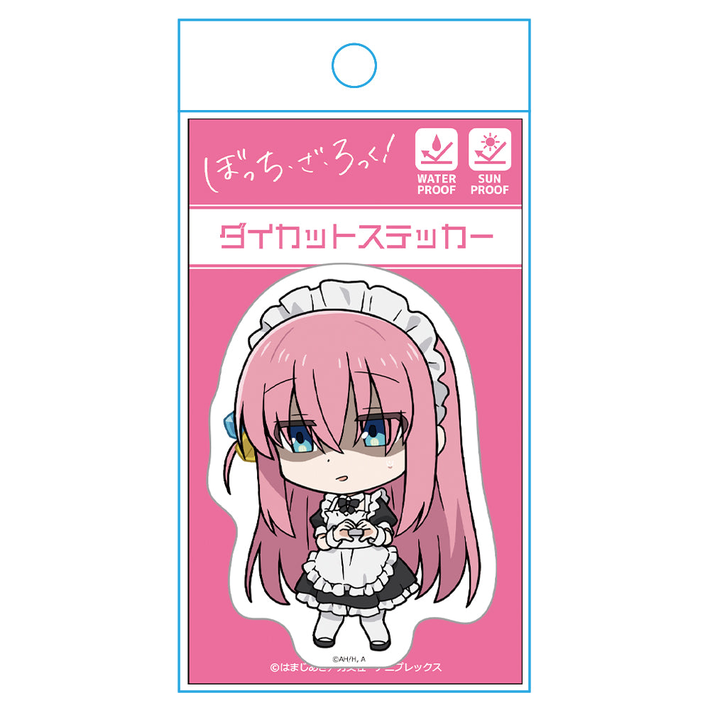 ぼっち・ざ・ろっく! ダイカットステッカー 後藤ひとり メイド服ver. Image 4 | AniSmile