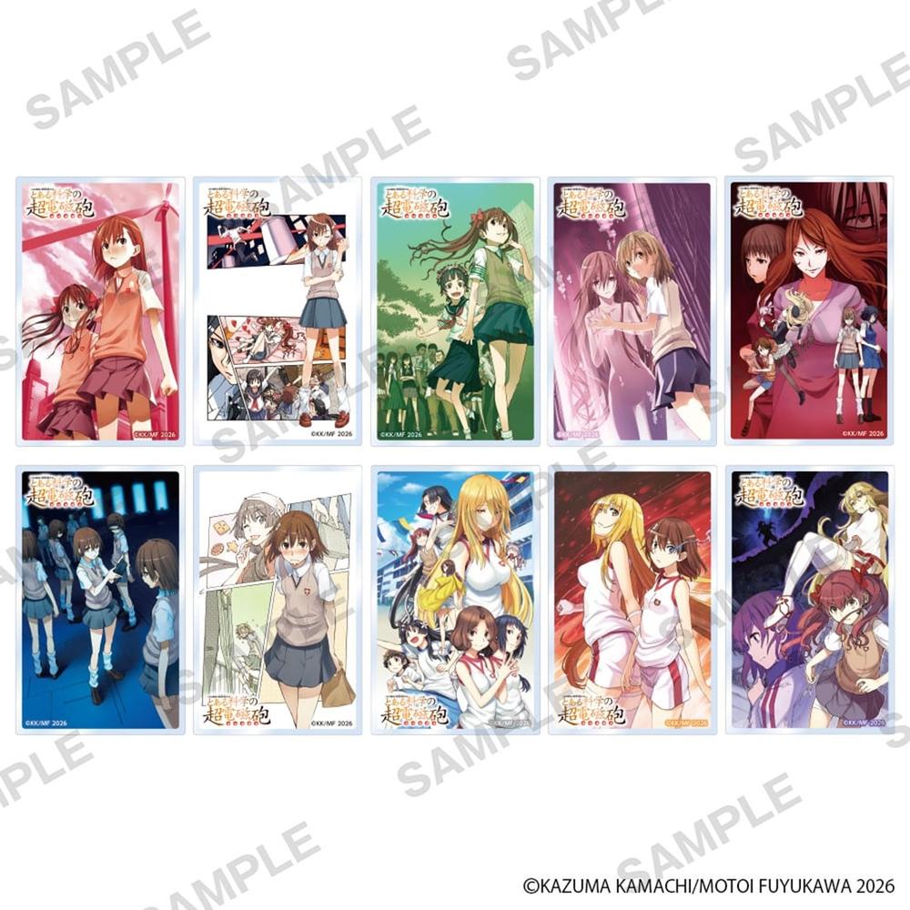 コミック「とある科学の超電磁砲」 トレーディングアクリルカードA pack - 公式商品画像 | AniSmile