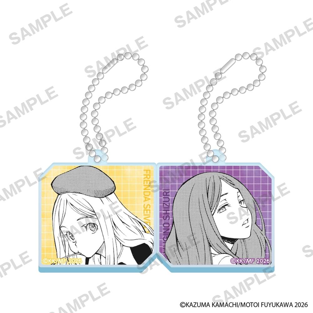 コミック「とある科学の超電磁砲」 アクリルペアキーホルダー 麦野&フレンダ - 公式商品画像 | AniSmile