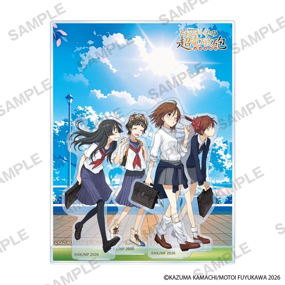 コミック「とある科学の超電磁砲」 アクリルジオラマ - 公式商品画像 | AniSmile