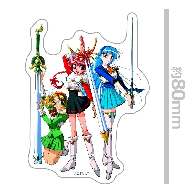 魔法騎士レイアース ダイカットステッカー 光&海&風 vol.3 画像 2 | AniSmile