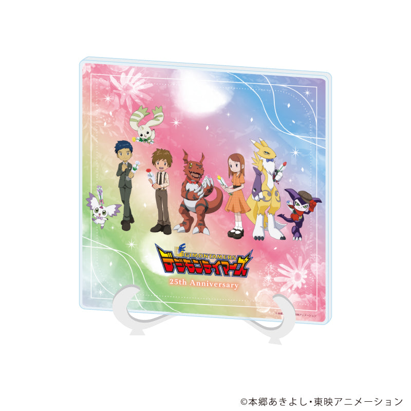 アクリルアートボード「デジモンテイマーズ」01/集合デザイン お祝いver.(描き下ろしイラスト) - 公式商品画像 | AniSmile