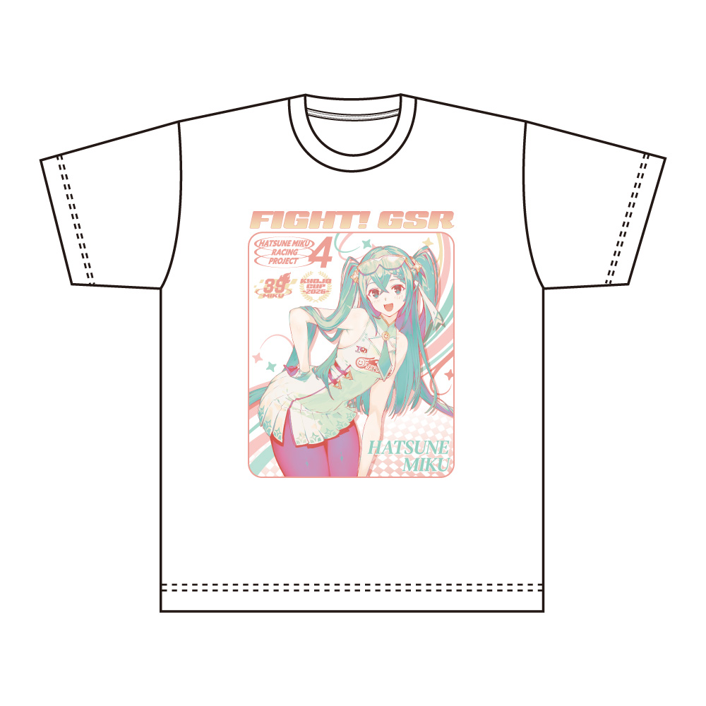 レーシングミク KYOJO 2026Ver. Tシャツ(Mサイズ) - 公式商品画像 | AniSmile