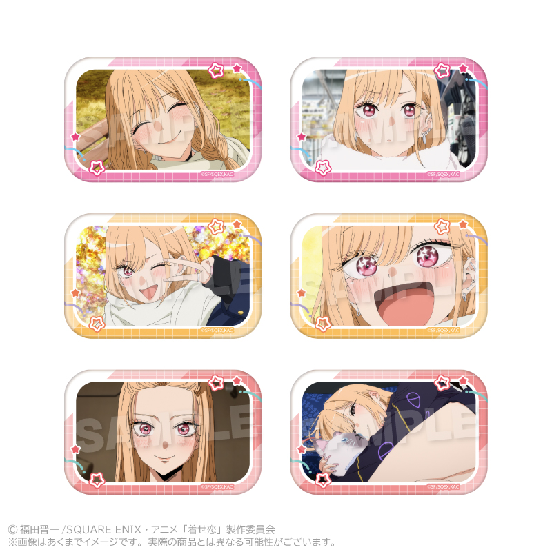 その着せ替え人形は恋をする Season2 コレクションスクエア缶バッジ 喜多川 海夢 ver. PCS - 公式商品画像 | AniSmile