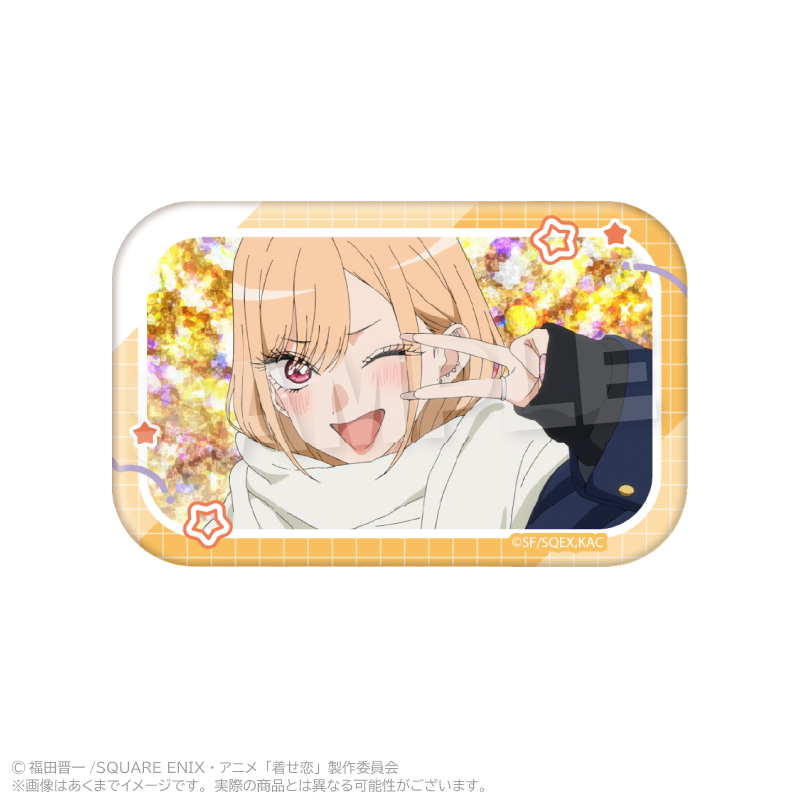 その着せ替え人形は恋をする Season2 コレクションスクエア缶バッジ 喜多川 海夢 ver. PCS 画像 4 | AniSmile
