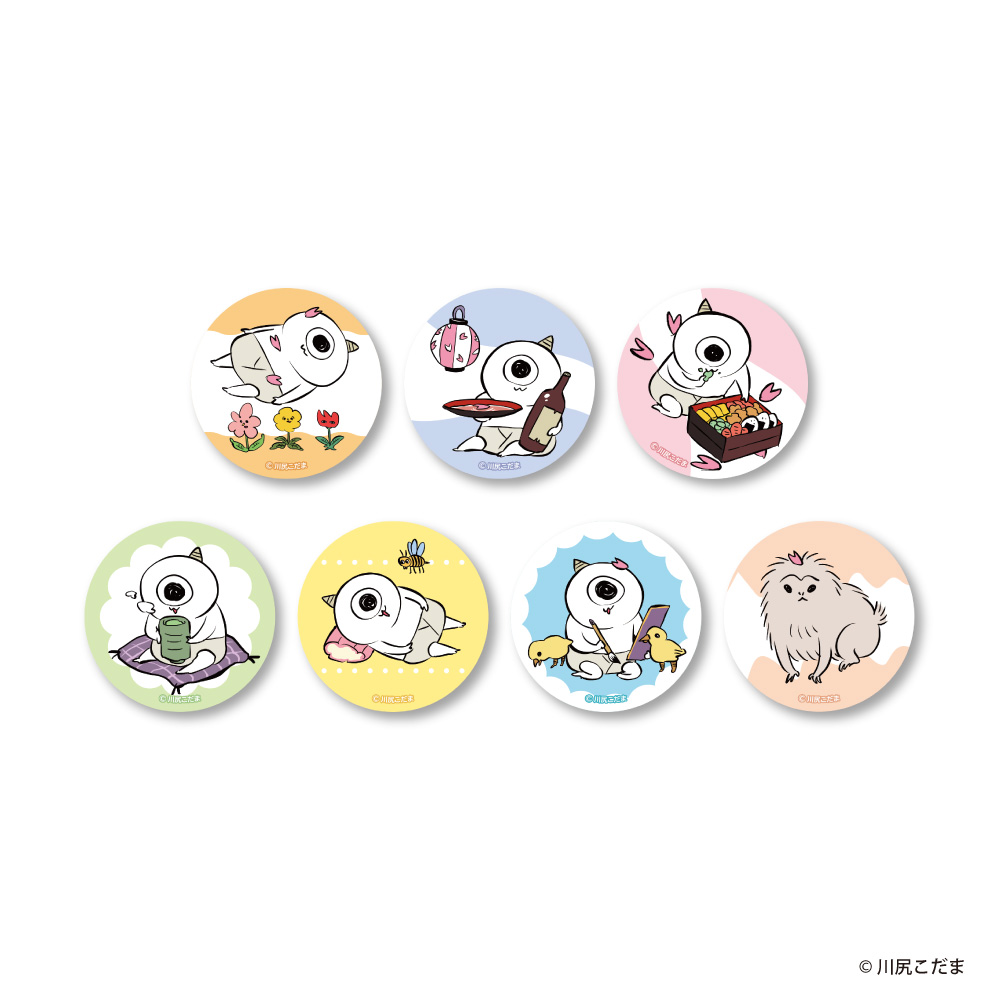 ゴブリン・ノーム・ホーン×emocafe ネックビ トレーディングホログラム缶バッジ - 公式商品画像 | AniSmile