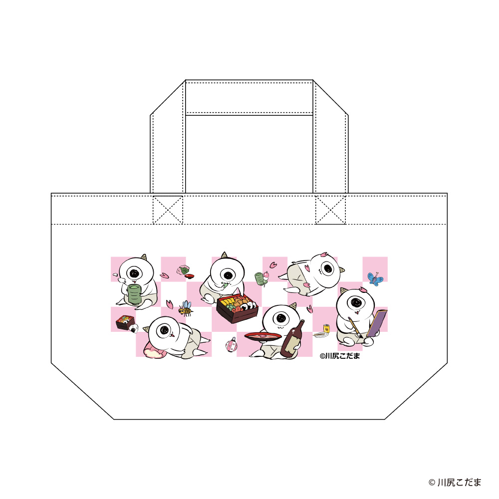ゴブリン・ノーム・ホーン×emocafe ネックビ ランチトートバッグ - 公式商品画像 | AniSmile