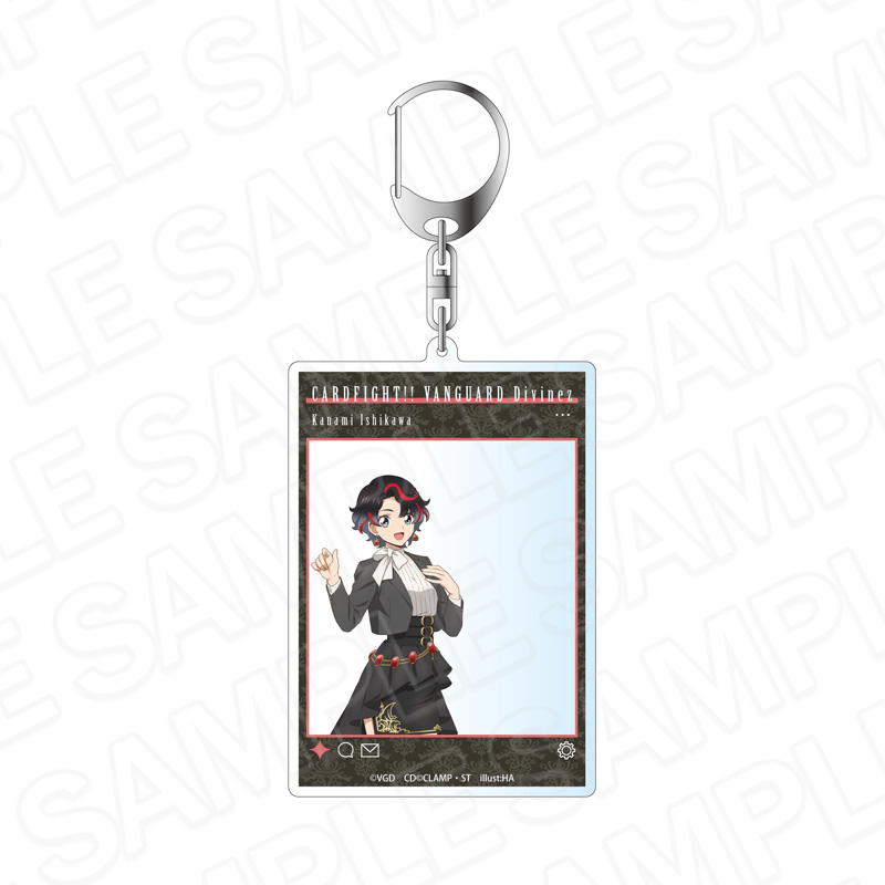 カードファイト!! ヴァンガード Divinez 幻真星戦編 SNS風アクリルキーホルダー 石川カナミ Newヴィクトリアン ver. - 公式商品画像 | AniSmile