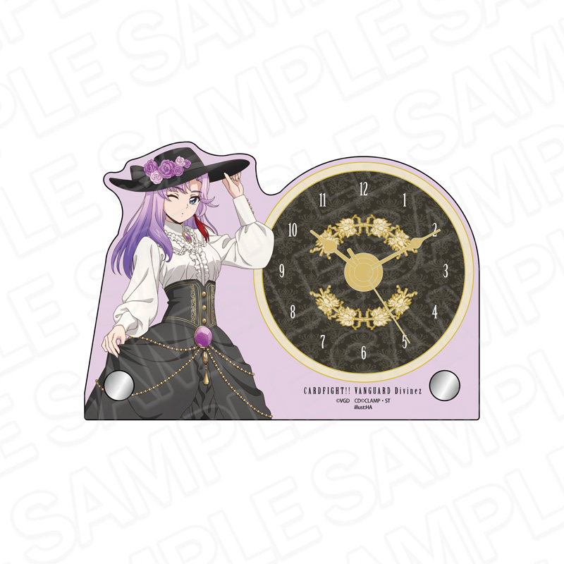 カードファイト!! ヴァンガード Divinez 幻真星戦編 ミニアクリルクロック 員弁ナオ Newヴィクトリアン ver. - 公式商品画像 | AniSmile