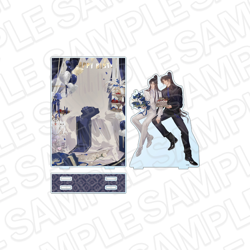 二哈と彼の白猫師尊 アクリルジオラマ A 墨燃誕生日記念 ver. - official product image | AniSmile