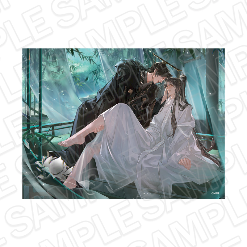 二哈と彼の白猫師尊 キャンバスプレート B 墨燃誕生日記念 ver. - official product image | AniSmile