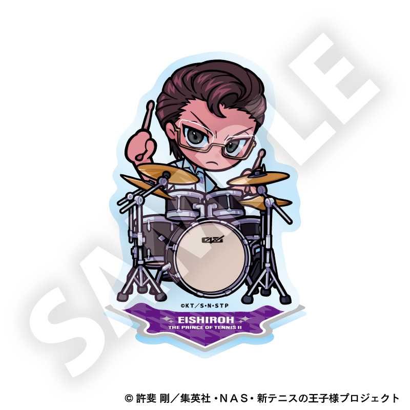 新テニスの王子様 デフォルメアクリルスタンド 木手永四郎 バンドVer. 画像 2 | AniSmile