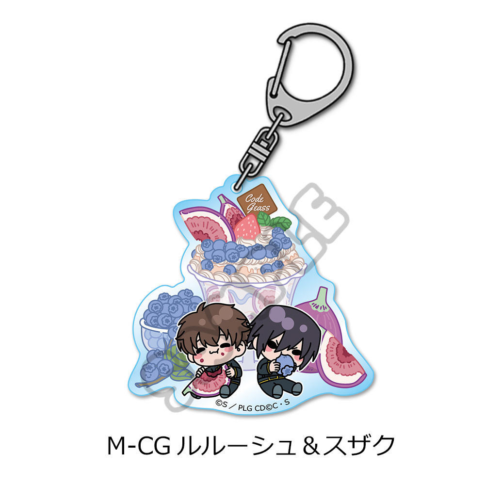 『コードギアス 反逆のルルーシュ』第5弾 アクリルキーホルダー M-CG (ルルーシュ&スザク) - 公式商品画像 | AniSmile