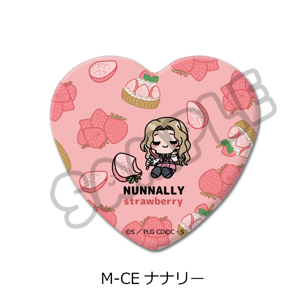 『コードギアス 反逆のルルーシュ』第5弾 ハート型缶バッジ M-CE (ナナリー) - 公式商品画像 | AniSmile