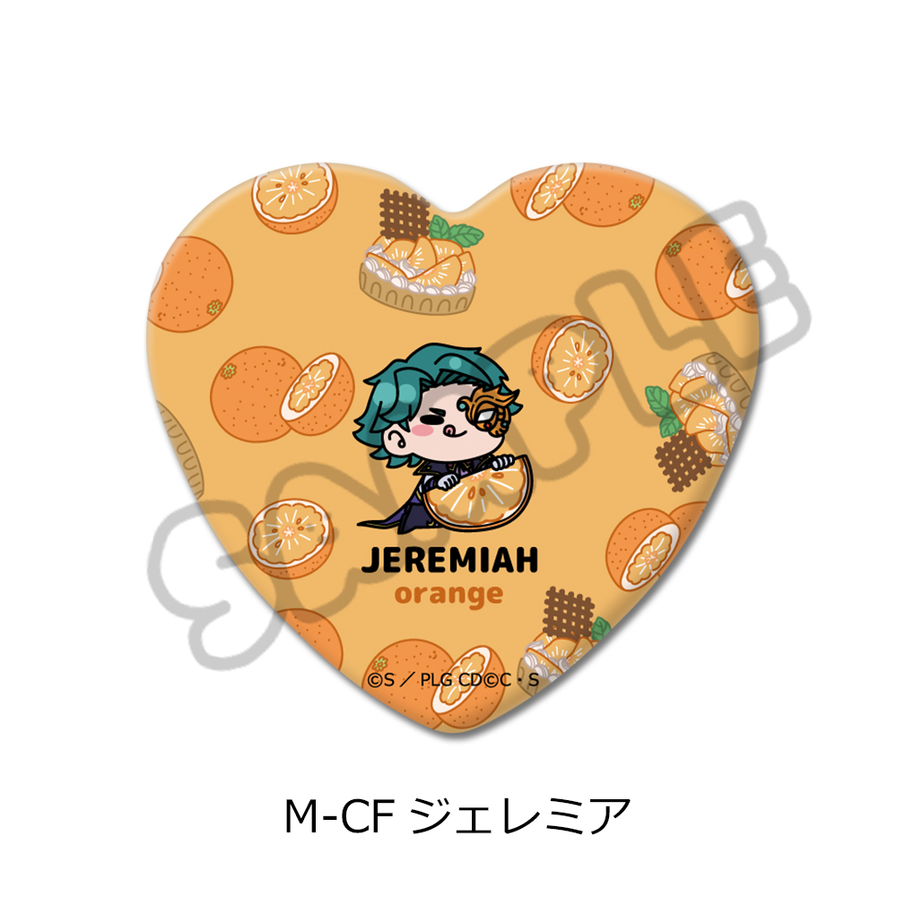 『コードギアス 反逆のルルーシュ』第5弾 ハート型缶バッジ M-CF (ジェレミア) - 公式商品画像 | AniSmile