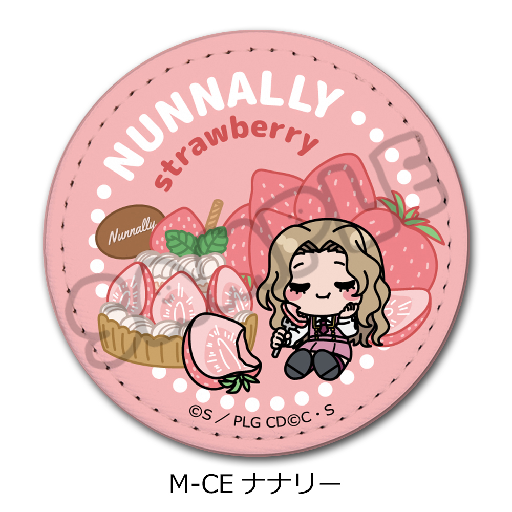 『コードギアス 反逆のルルーシュ』第5弾 レザーバッジ(丸形) M-CE (ナナリー) - 公式商品画像 | AniSmile