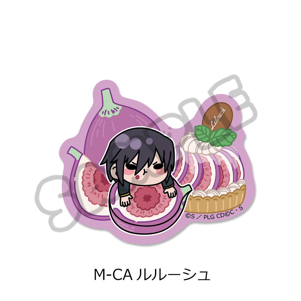 『コードギアス 反逆のルルーシュ』第5弾 クリアステッカー M-CA (ルルーシュ) - 公式商品画像 | AniSmile