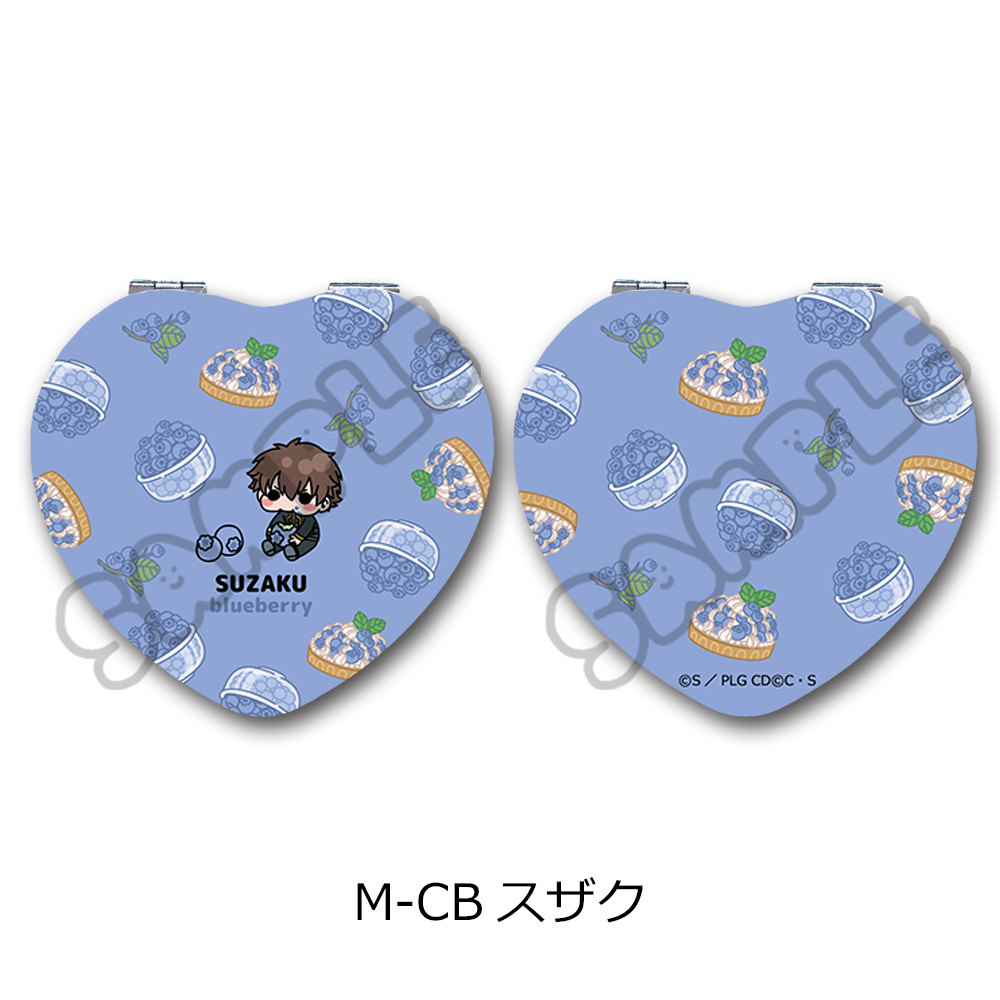 『コードギアス 反逆のルルーシュ』第5弾 コンパクトミラー(ハート) M-CB (スザク) - 公式商品画像 | AniSmile