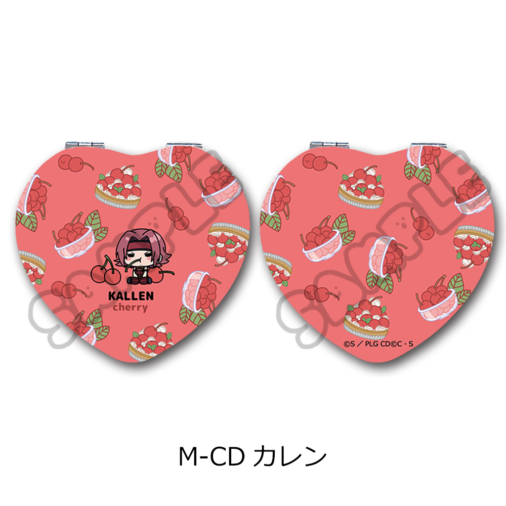『コードギアス 反逆のルルーシュ』第5弾 コンパクトミラー(ハート) M-CD (カレン) - 公式商品画像 | AniSmile