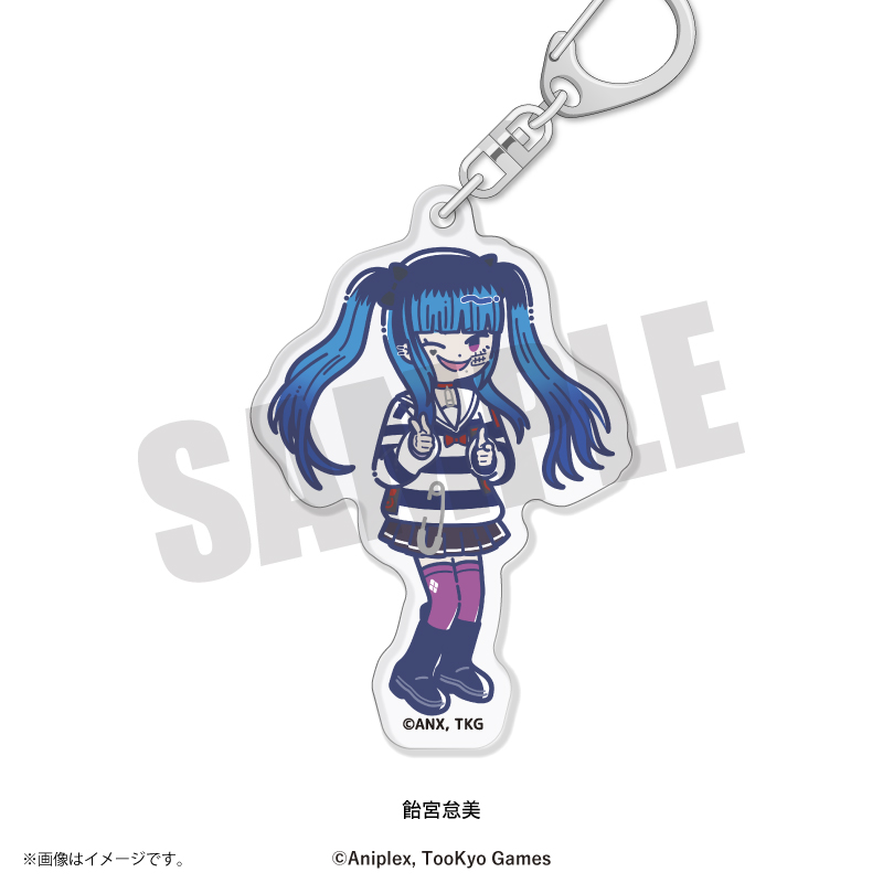 『HUNDRED LINE -最終防衛学園-』 れとぽぷ アクリルキーホルダー(全17種)飴宮怠美 - 公式商品画像 | AniSmile