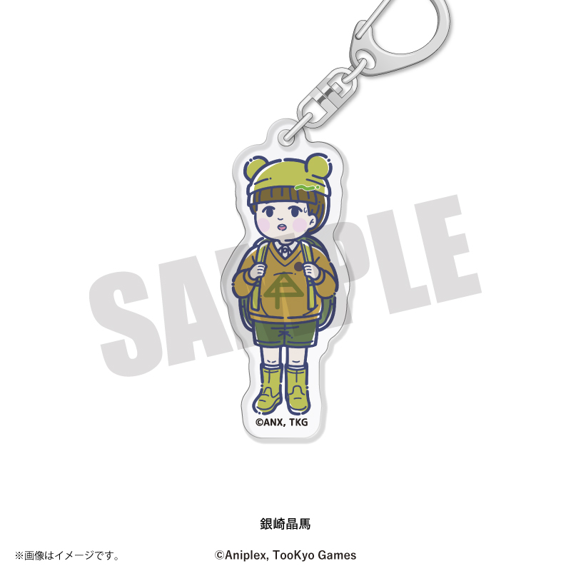 『HUNDRED LINE -最終防衛学園-』 れとぽぷ アクリルキーホルダー(全17種)銀崎晶馬 - 公式商品画像 | AniSmile