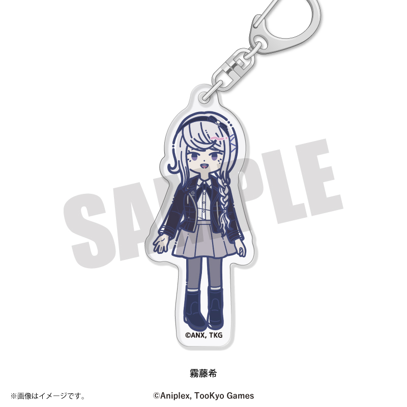 『HUNDRED LINE -最終防衛学園-』 れとぽぷ アクリルキーホルダー(全17種)霧藤希 - 公式商品画像 | AniSmile