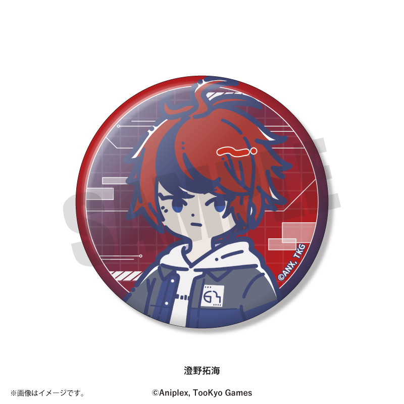 『HUNDRED LINE -最終防衛学園-』 れとぽぷ 缶バッジ(全17種) 画像 2 | AniSmile