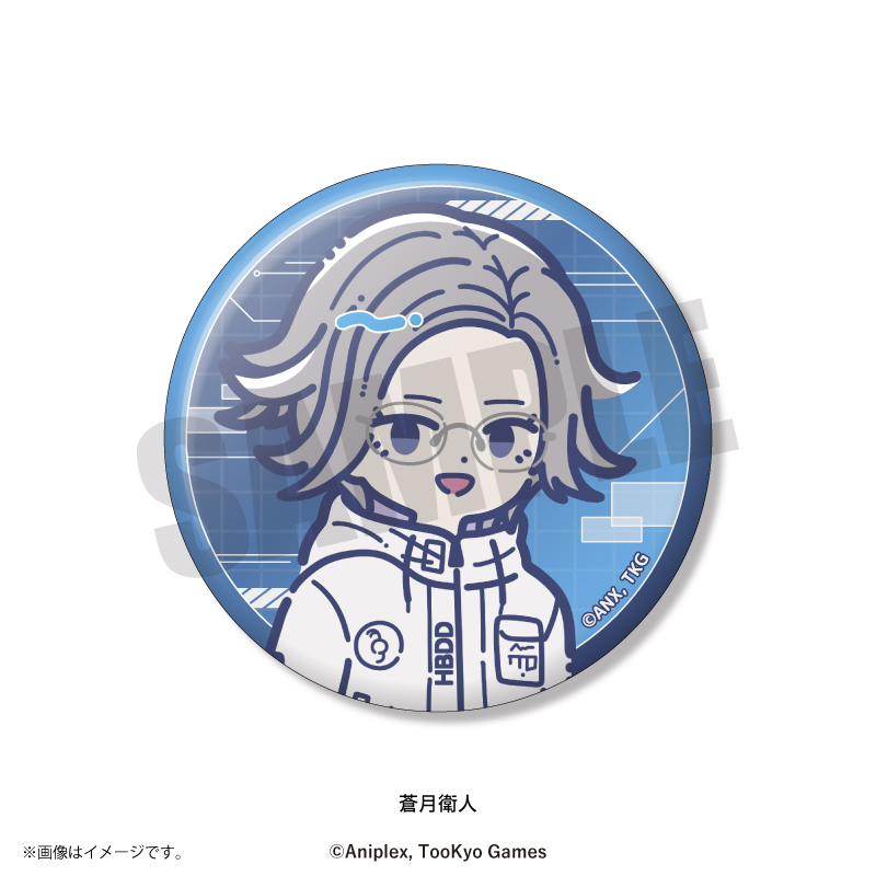 『HUNDRED LINE -最終防衛学園-』 れとぽぷ 缶バッジ(全17種) 画像 6 | AniSmile