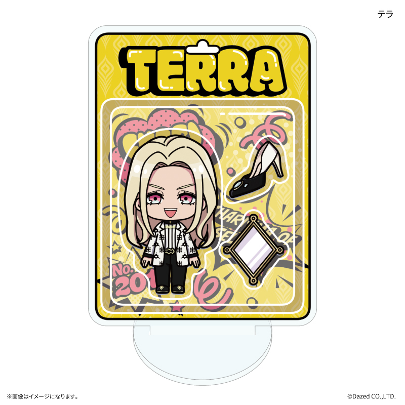 超人的シェアハウスストーリー 『カリスマ』 トイシリーズ ミニアクリルスタンド テラ - 公式商品画像 | AniSmile