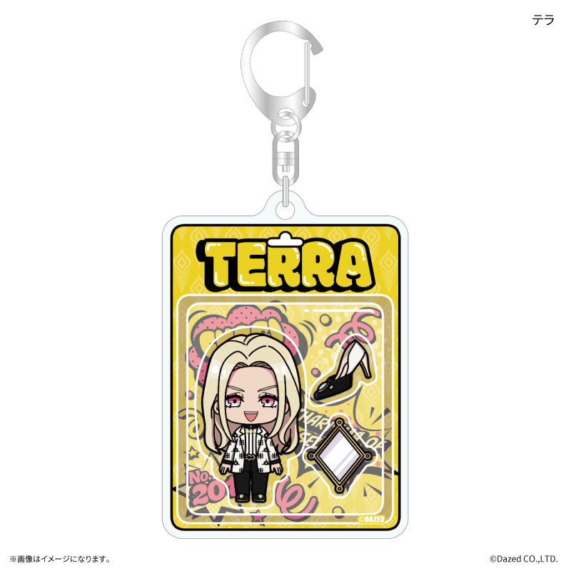 超人的シェアハウスストーリー 『カリスマ』 トイシリーズ アクリルキーホルダー テラ - 公式商品画像 | AniSmile