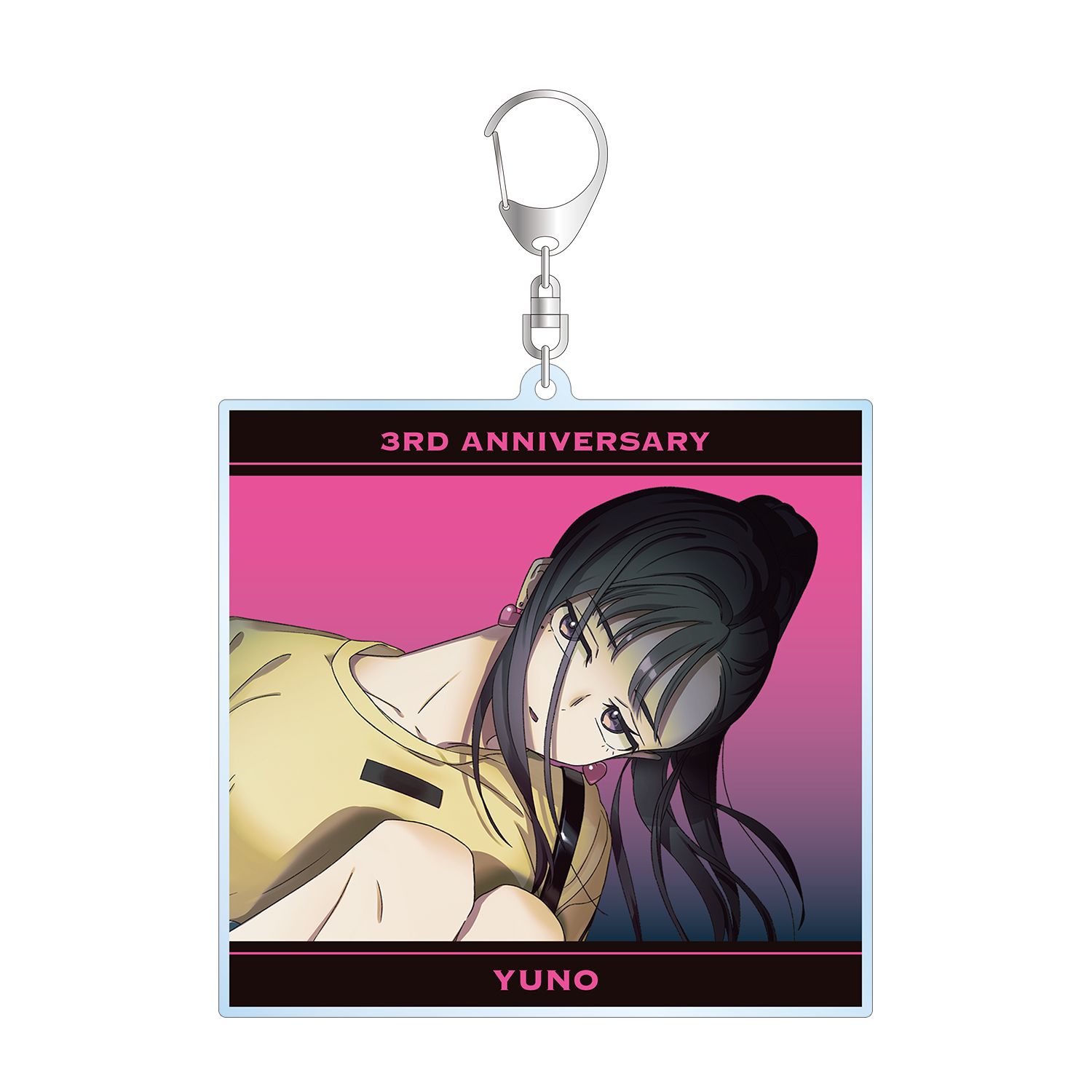 MILGRAM -ミルグラム- 描き下ろしイラスト ユノ 3rd Anniversary ver. BIGアクリルキーホルダー - 公式商品画像 | AniSmile