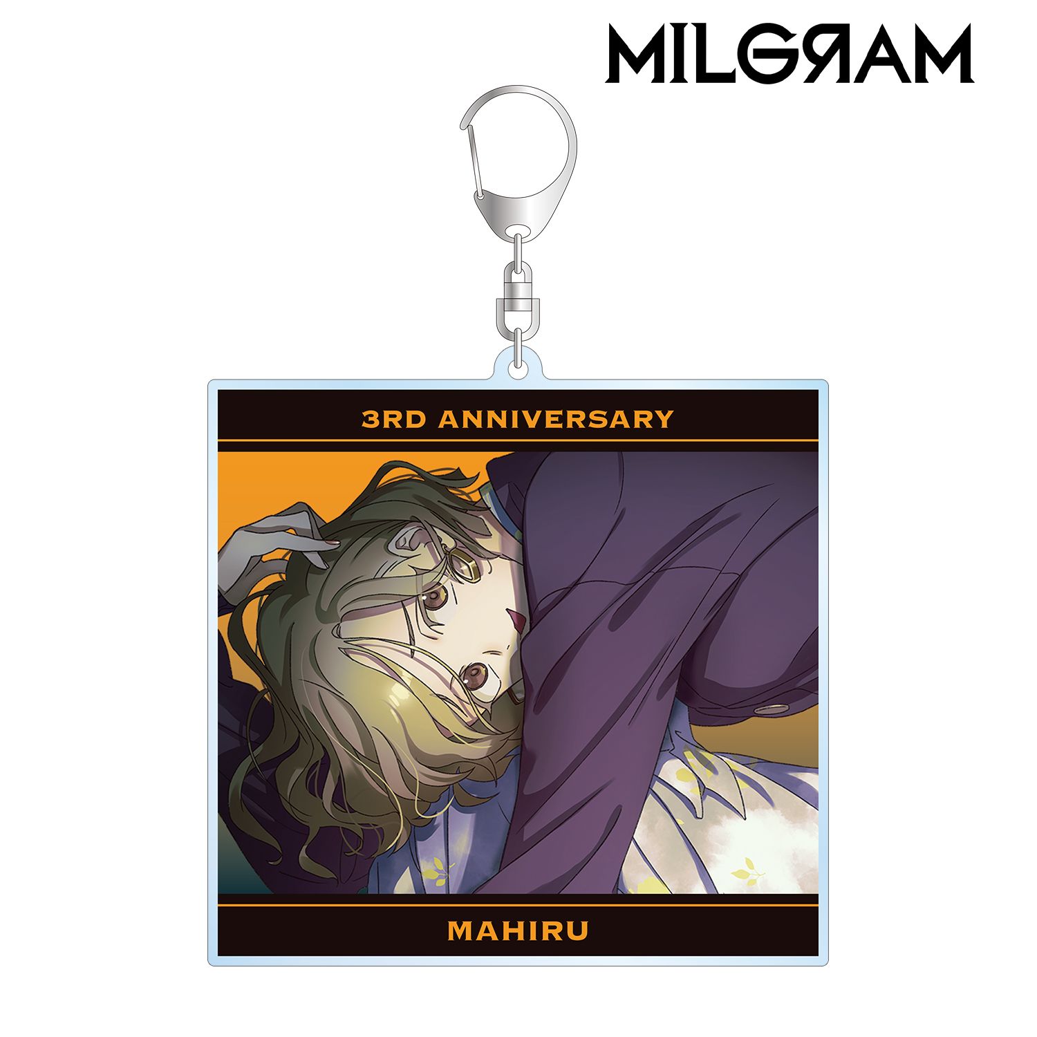 MILGRAM -ミルグラム- 描き下ろしイラスト マヒル 3rd Anniversary ver. BIGアクリルキーホルダー 画像 2 | AniSmile