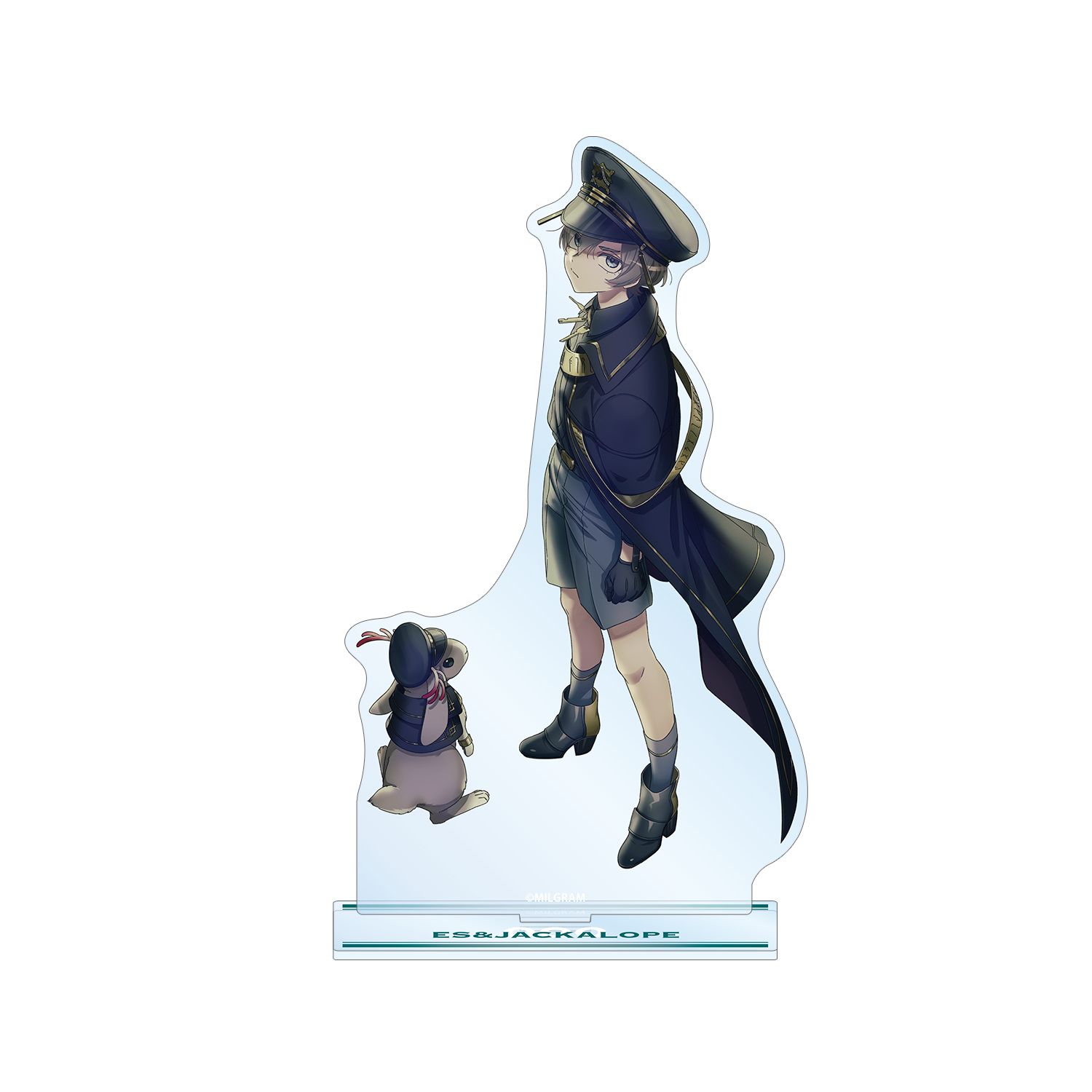 MILGRAM -ミルグラム- 描き下ろしイラスト エス&ジャッカロープ 3rd Anniversary ver. BIGアクリルスタンド - 公式商品画像 | AniSmile