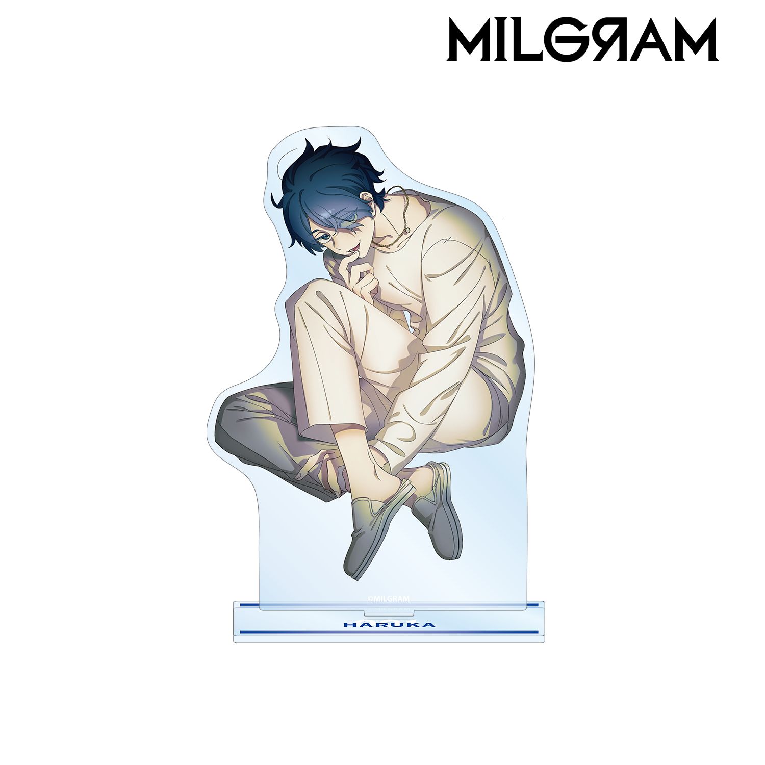 MILGRAM -ミルグラム- 描き下ろしイラスト ハルカ 3rd Anniversary ver. BIGアクリルスタンド 画像 2 | AniSmile