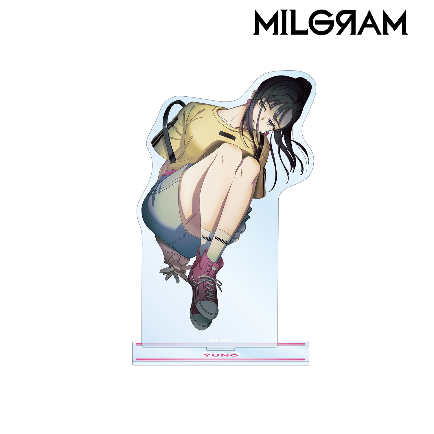 MILGRAM -ミルグラム- 描き下ろしイラスト ユノ 3rd Anniversary ver. BIGアクリルスタンド 画像 2 | AniSmile