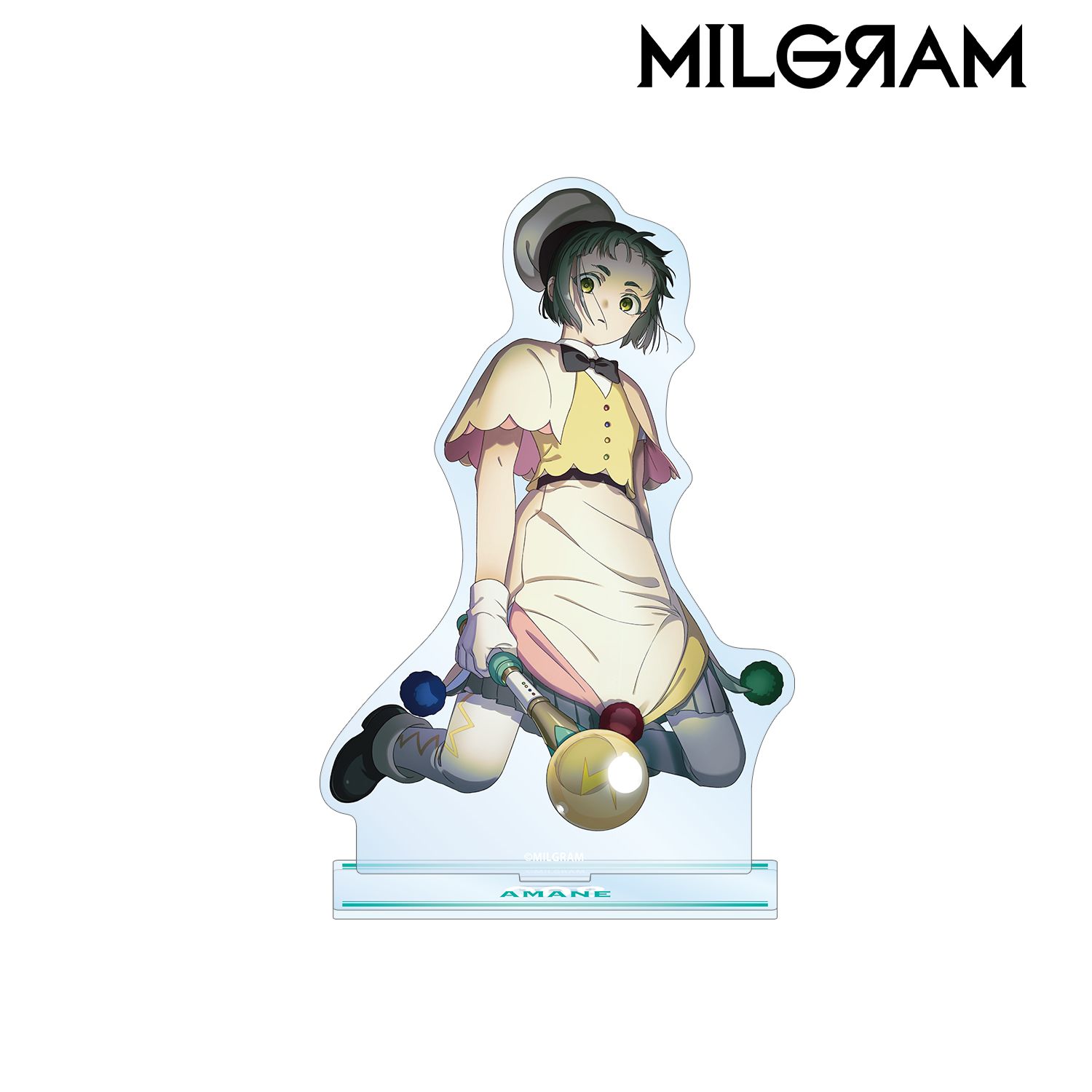 MILGRAM -ミルグラム- 描き下ろしイラスト アマネ 3rd Anniversary ver. BIGアクリルスタンド 画像 2 | AniSmile