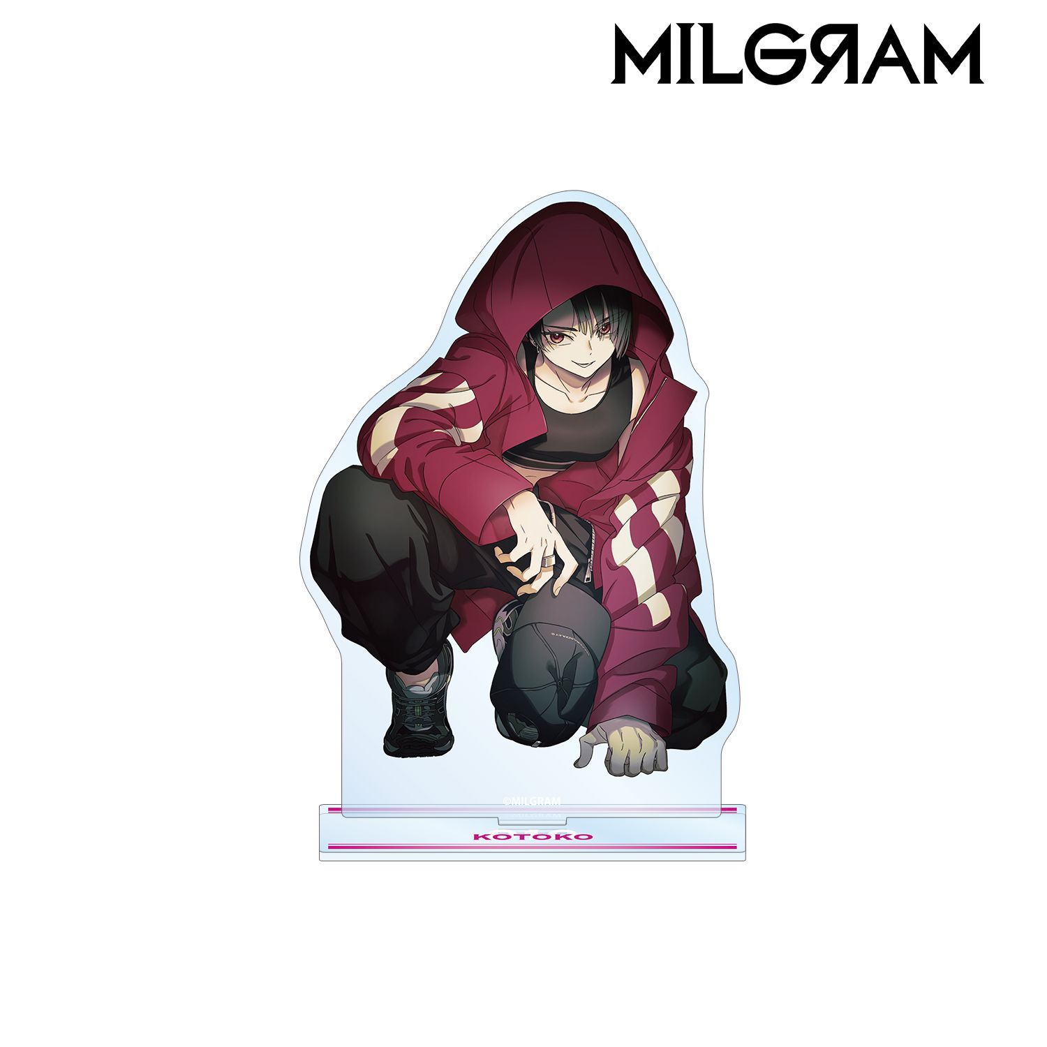 MILGRAM -ミルグラム- 描き下ろしイラスト コトコ 3rd Anniversary ver. BIGアクリルスタンド 画像 2 | AniSmile