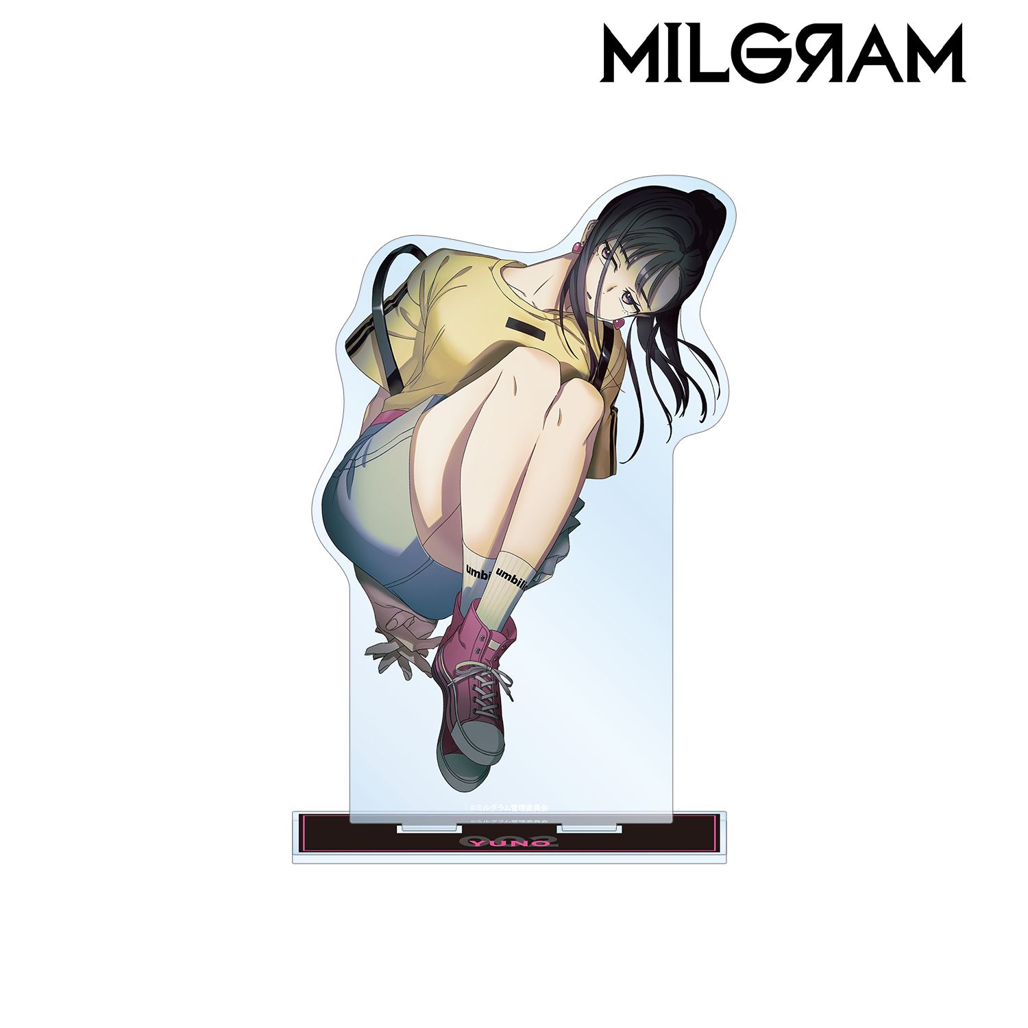 MILGRAM -ミルグラム- 描き下ろしイラスト ユノ 3rd Anniversary ver. 特大アクリルスタンド 画像 2 | AniSmile