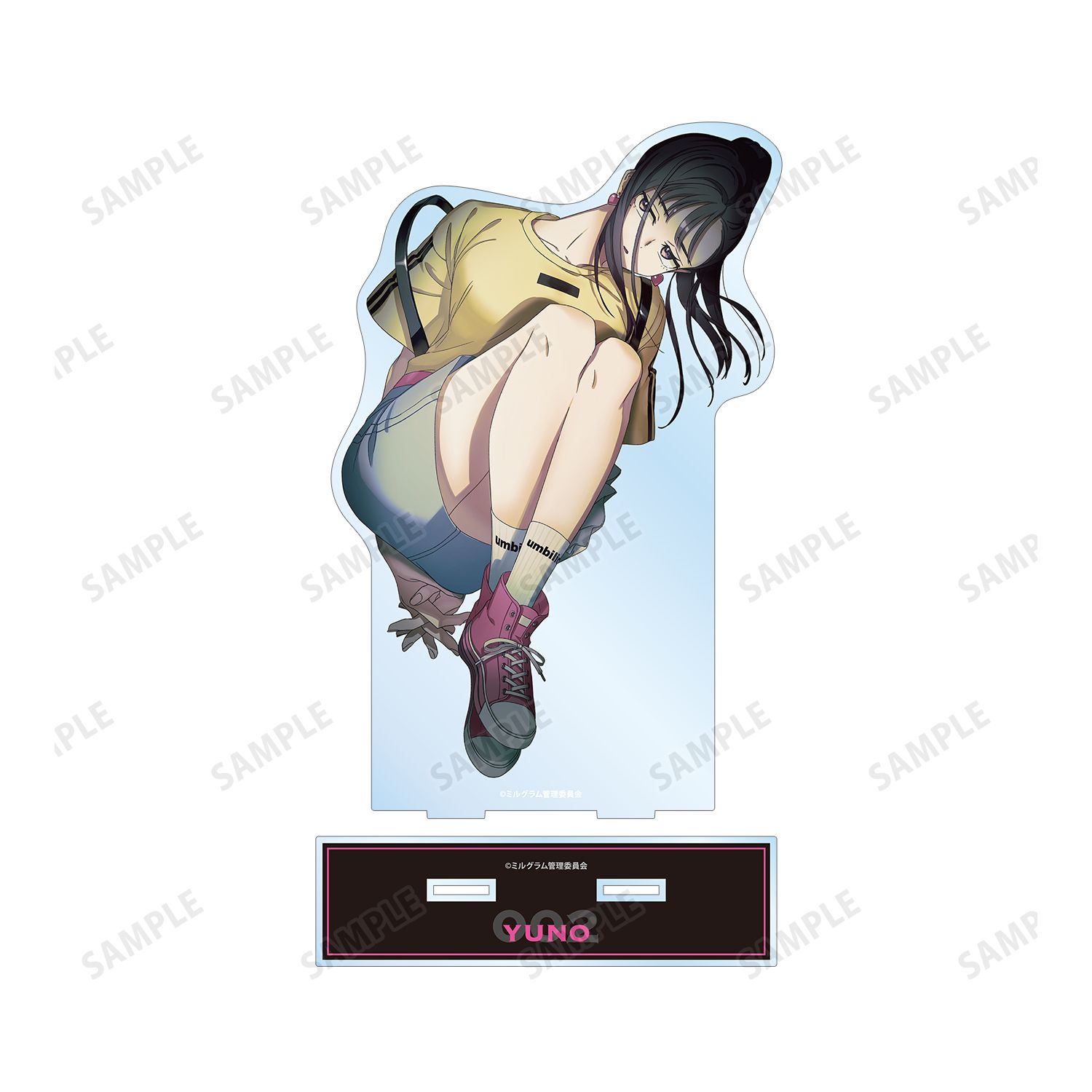 MILGRAM -ミルグラム- 描き下ろしイラスト ユノ 3rd Anniversary ver. 特大アクリルスタンド 画像 3 | AniSmile