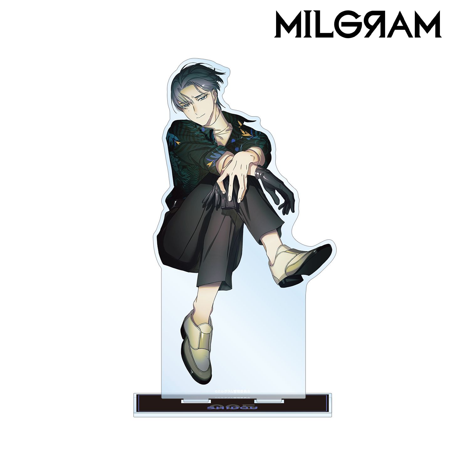 MILGRAM -ミルグラム- 描き下ろしイラスト シドウ 3rd Anniversary ver. 特大アクリルスタンド 画像 2 | AniSmile