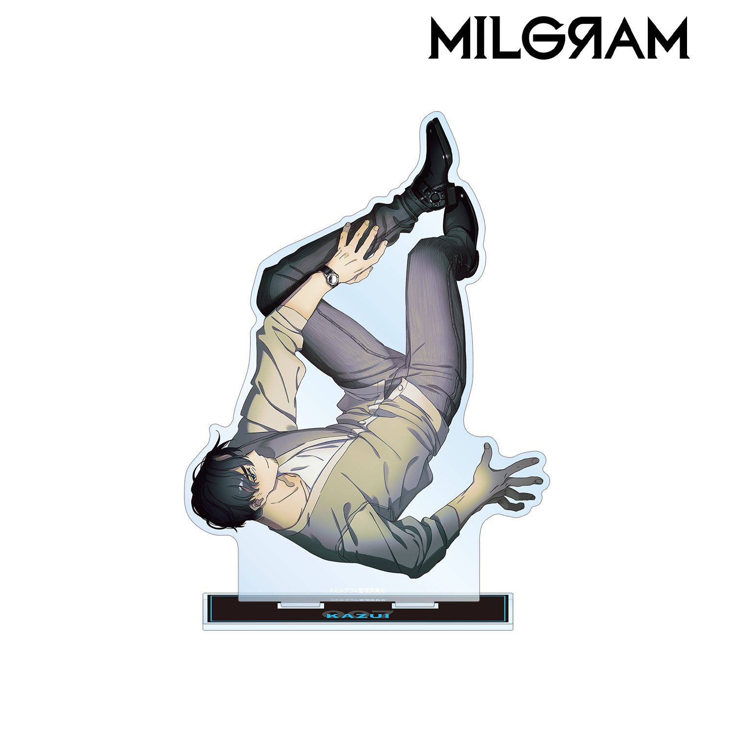MILGRAM -ミルグラム- 描き下ろしイラスト カズイ 3rd Anniversary ver. 特大アクリルスタンド 画像 2 | AniSmile