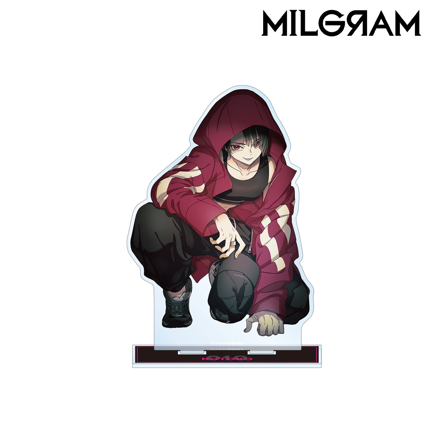 MILGRAM -ミルグラム- 描き下ろしイラスト コトコ 3rd Anniversary ver. 特大アクリルスタンド 画像 2 | AniSmile